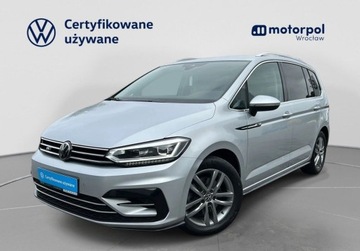 Volkswagen Touran III 1.5 TSI EVO 150KM 2023 Volkswagen Touran Highline Pakiety, ACC, Digital Cockpit, Kamera cofania,
