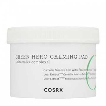 Cosrx One Step Green Hero Успокаивающие подушечки 70 шт.