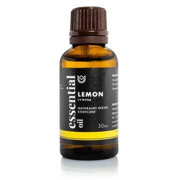Naturalny olejek eteryczny Cytryna 30ml PREMIUM