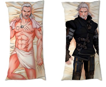 Dakimakura 2STR Ведьмак Ведьмак Джеральд НА ВЫБОР