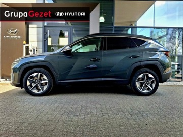 Hyundai Tucson IV 2025 Hyundai Tucson 1.6T-GDI 160KM MT6 SMART + P.LED Cypress Green Pearl OD RĘK, zdjęcie 2