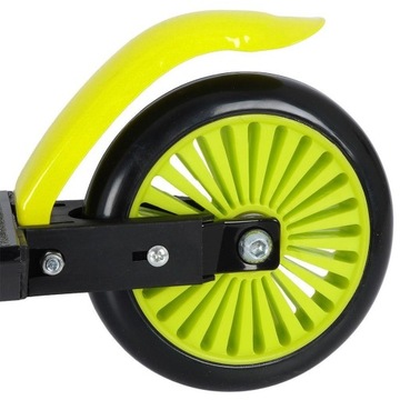 Складной, легкий алюминиевый самокат для детей.