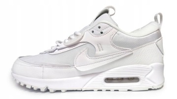 BUTY SPORTOWE NIKE AIR MAX 90 FUTURA TRIPLE WHITE BIAŁE DM9922-101 r 39