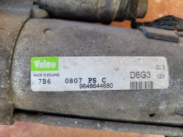CITROEN C3 I 1.1 STARTÉR VALEO D6G3