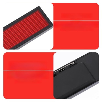 РЕКЛАМНЫЙ СВЕТОДИОДНЫЙ БЕЙДЖ С ЦИФРОВЫМ ДИСПЛЕЕМ, ПРОГРАММИРУЕМЫЙ