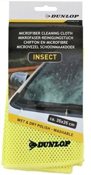 Ściereczka INSECT z mikrofibry do czyszczenia plam po owadach DUNLOP