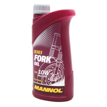 MANNOL OLEJ DO TELESKOPÓW AMORTYZATORÓW ZAWIESZENIA FORK OIL SAE 10W 1L