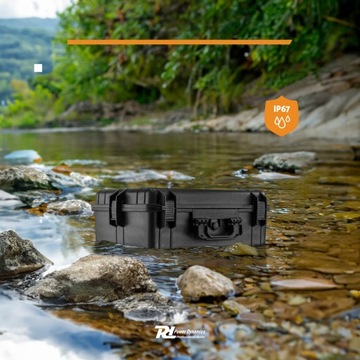 Кейс GIGCase26 IP67 черный, универсальный кейс для транспортировки оборудования
