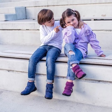 BUTY DZIECIĘCE dziewczęce WYGODNE welur SNEAKERS różowe BARTEK r. 28