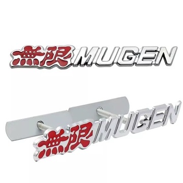 ZNACZEK Emblemat w grill MUGEN metal HONDA tuning