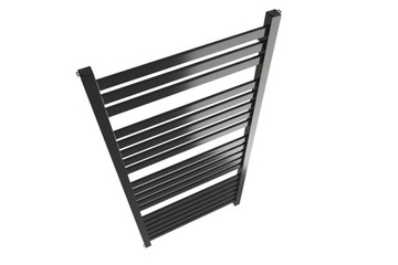 GRZEJNIK ŁAZIENKOWY ROYAL 750x430 CZARNY POŁYSK