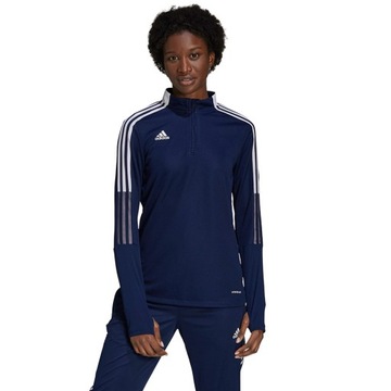ADDIDAS ЖЕНСКАЯ ТРУБА БЕЗ КАПЮШОНА, СПОРТИВНАЯ ТРЕНИРОВОЧНАЯ ФУТБОЛЬНАЯ ФУТБОЛКА