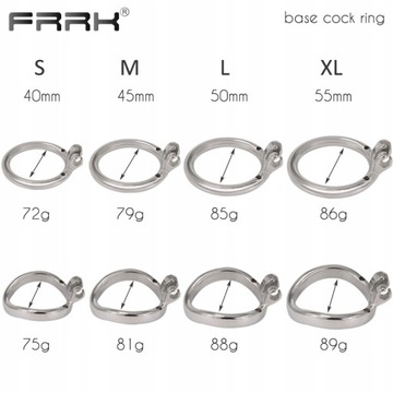 FRRK Маленькая мужская клетка для члена целомудрия с устройством