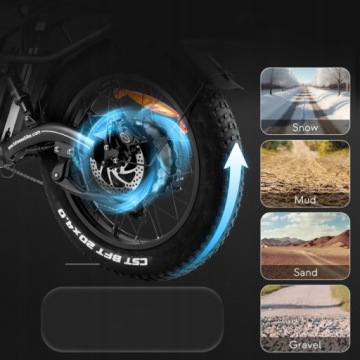 Складной электрический велосипед FAFREES 750 Вт 30 Ач 200 км с гидравлическим тормозом