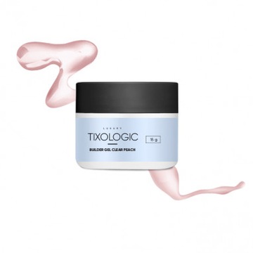 Budujący żel Tixologic Peach Clear - 15g