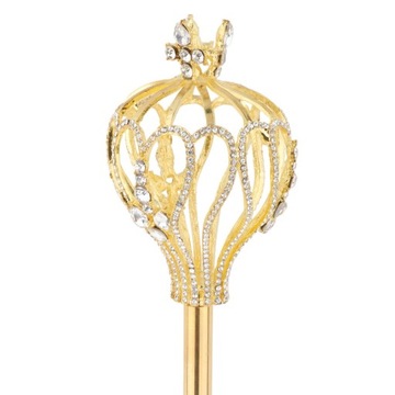 2 шт. Ручные скипетры принцессы со стразами для