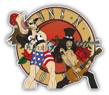 20cm9Guns N Roses брендовый значок автомобиля мотоцикла багажник ноутбука гитара de