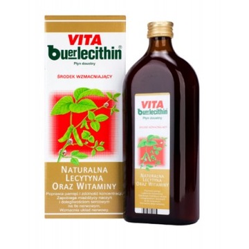 VITA BUERLECITHIN, 1000 ml Lek na koncentracje