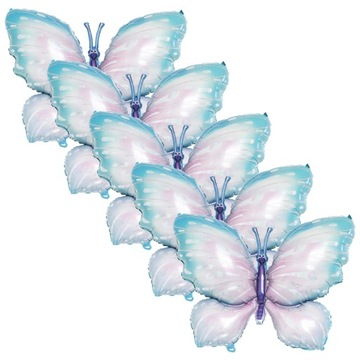 Dekoracje z balonów foliowych motyle