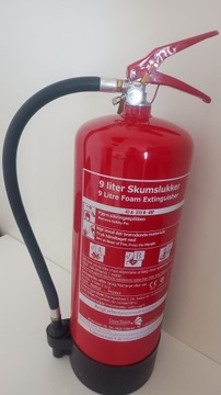 Огнетушитель ПЕННЫЙ 9л Манометр Самый эффективный ДОМ ЗАЛ КУХНЯ Мастерская 6л