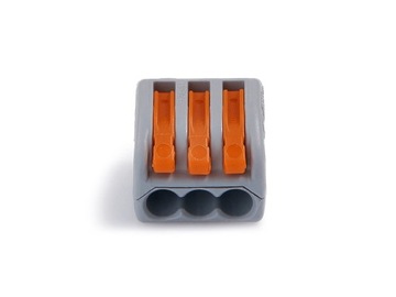 РАЗЪЕМ WAGO 222-413 3x0,08-4 мм² 3 КЛЕММЫ