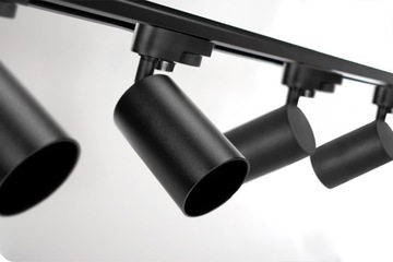 СВЕТОДИОДНАЯ РЕЙКА ОСВЕЩЕНИЯ ОТРАЖАТЕЛЬ 4x СВЕТОДИОДНАЯ ЛАМПА GU10 + ПОЛОСКА 2М