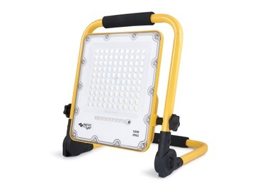 NAŚWIETLACZ LED HALOGEN PRZENOŚNY 50W 10AH NEUTRALNY 4500K