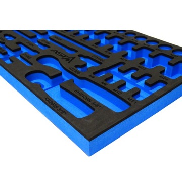 Вставка из пенопласта EVA для инструментальной тележки 3/8 дюйма