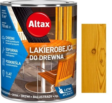 ALTAX LAKIEROBEJCA DO DREWNA DĄB 0.75L