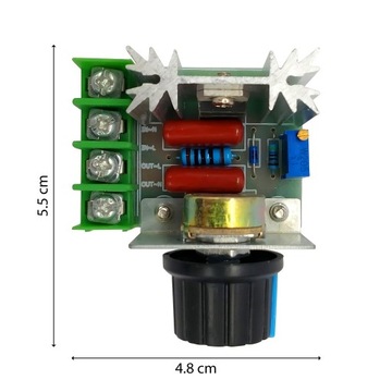 REGULATOR NAPIĘCIA MOCY SILNIKA 2000W 230V MOCNY