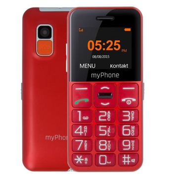 myPhone HALO EASY telefon dla seniora, funkcja SOS, Prosty w obsłudze