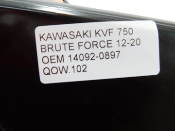 КРЫШКА ГЛУШИТЕЛЯ KAWASAKI KVF 750 BRUT FORCE 12-20 OEM 14092-0897