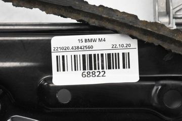 ZVEDÁK OKNO LEVÝ BMW M4 F82 F83 F32 F33 14-