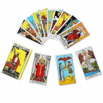 НАБОР КЛАССИЧЕСКИХ КАРТ ТАРО THE Rider TAROT, 78 ЧАСТЕЙ КАРТЫ ГАДАНИЯ