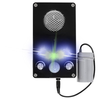 отпугиватель животных + регулятор мощности + датчик движения + сильная вспышка вкл./выкл.