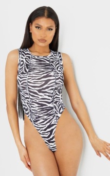 LL39 ТЕЛО ЗЕБРА PRETTYLITTLETHING 40