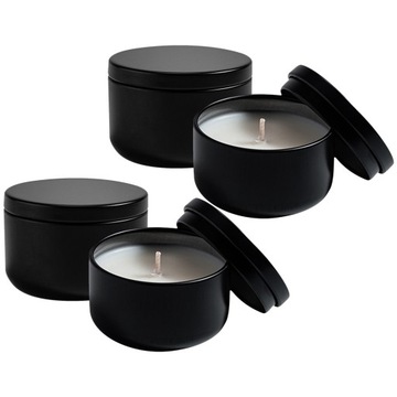 4 шт. АРОМАТИЧЕСКИЕ СВЕЧИ В БАНКЕ МАЛЕНЬКИЕ СВЕЧИ В БАНКЕ.