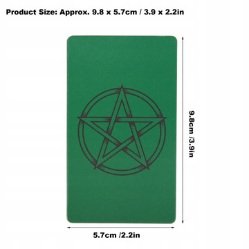 Карты Таро Progro Farms Зеленая Ведьма 78 штук