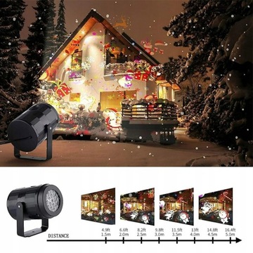 РОЖДЕСТВЕНСКИЙ СВЕТОДИОДНЫЙ ЛАЗЕРНЫЙ ПРОЕКТОР ДЛЯ ДОМА