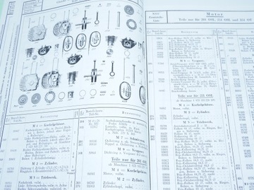 KATALOG CZĘŚCI NSU 201,251 OSL ORAZ 351 OT