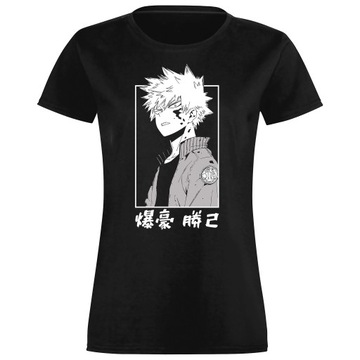 DAMSKA KOSZULKA T-SHIRT MY HERO ACADEMIA KATSUKI L