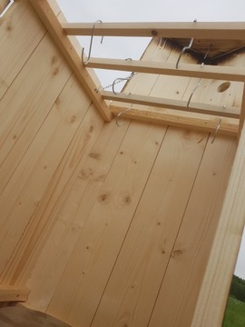 ДЕРЕВЯННАЯ КОПИЛКА ДЛЯ ДОМАШНЕГО САДА, ВЫСОТА 70 СМ.