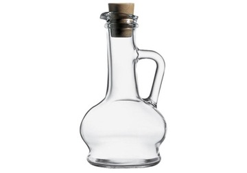 BUTELKA KARAFKA Z KORKIEM NA OLIWĘ OCET 260ml
