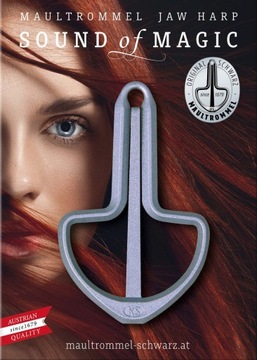 Schwarz Drumla Fun Harp 65mm, Nr. 8