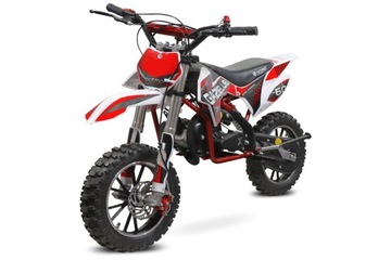 Gazelle Deluxe e-start CROSS spalinowy 50 cc dla dziecka zielony