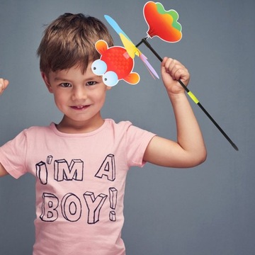 WIATRAK ZEWNĘTRZNY DEKOR 4 SZT