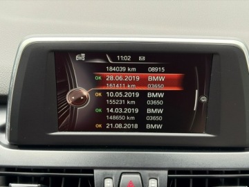BMW Seria 2 F22-F23-F45-F46 Gran Tourer 218d 150KM 2015 BMW 218 2.0d 150 KM Skóry Hak odpinany, zdjęcie 35