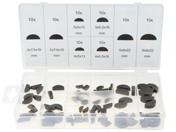 НАБОР ПОЛУКРУГЛЫХ ЧАЛНОЧНЫХ КЛИНОВ