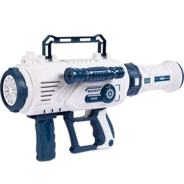 МЕГА БАЗУКА ДЛЯ ИЗГОТОВЛЕНИЯ МЫЛЬНЫХ ПУЗЫРЬКОВ ПУЛЕМЕТ ЖИДКОСТЬ