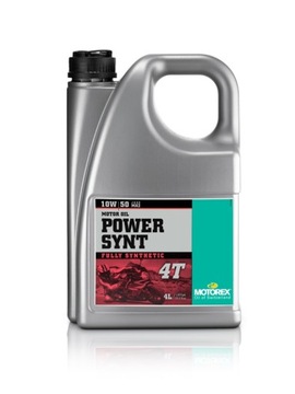 OLEJ SILNIKOWY MOTOREX POWER SYNT 4T 10W/50 4l